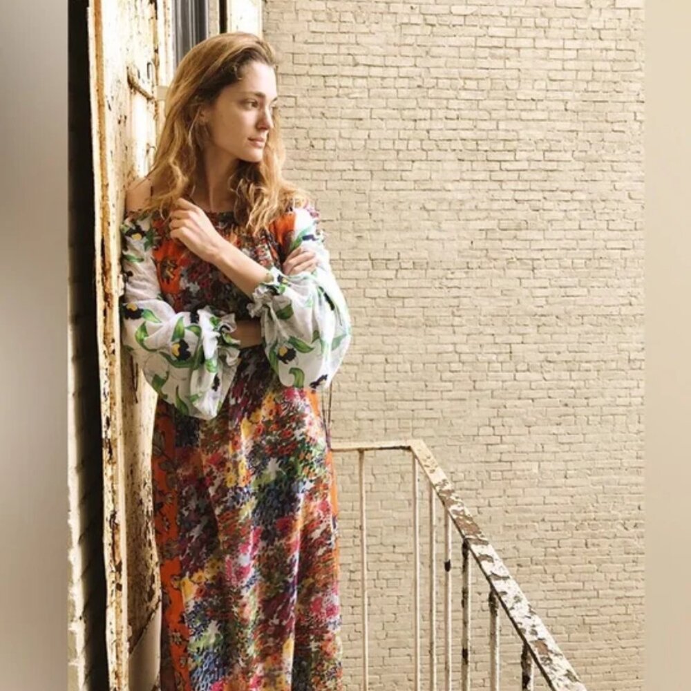 Tory Burch Runway Shasta Maxi Silk Dress - Picture 10 of 13